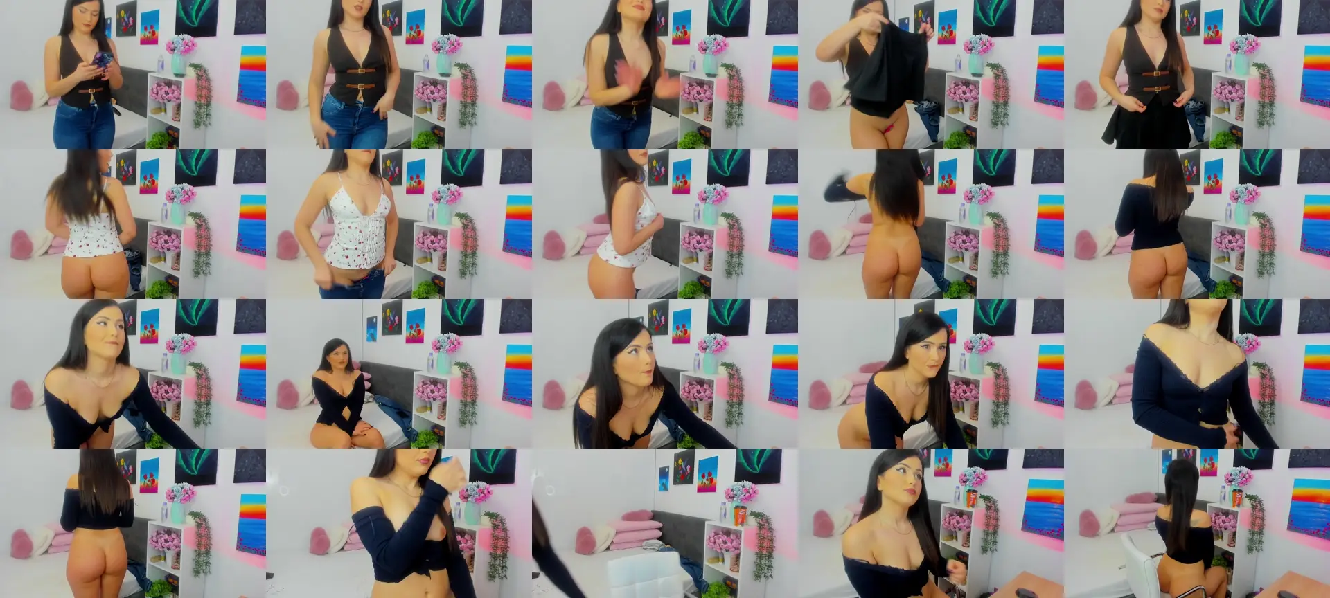 Mayaaa photo contact sheet