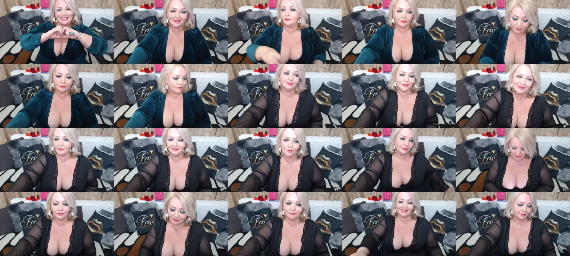 Melyssamilf photo contact sheet