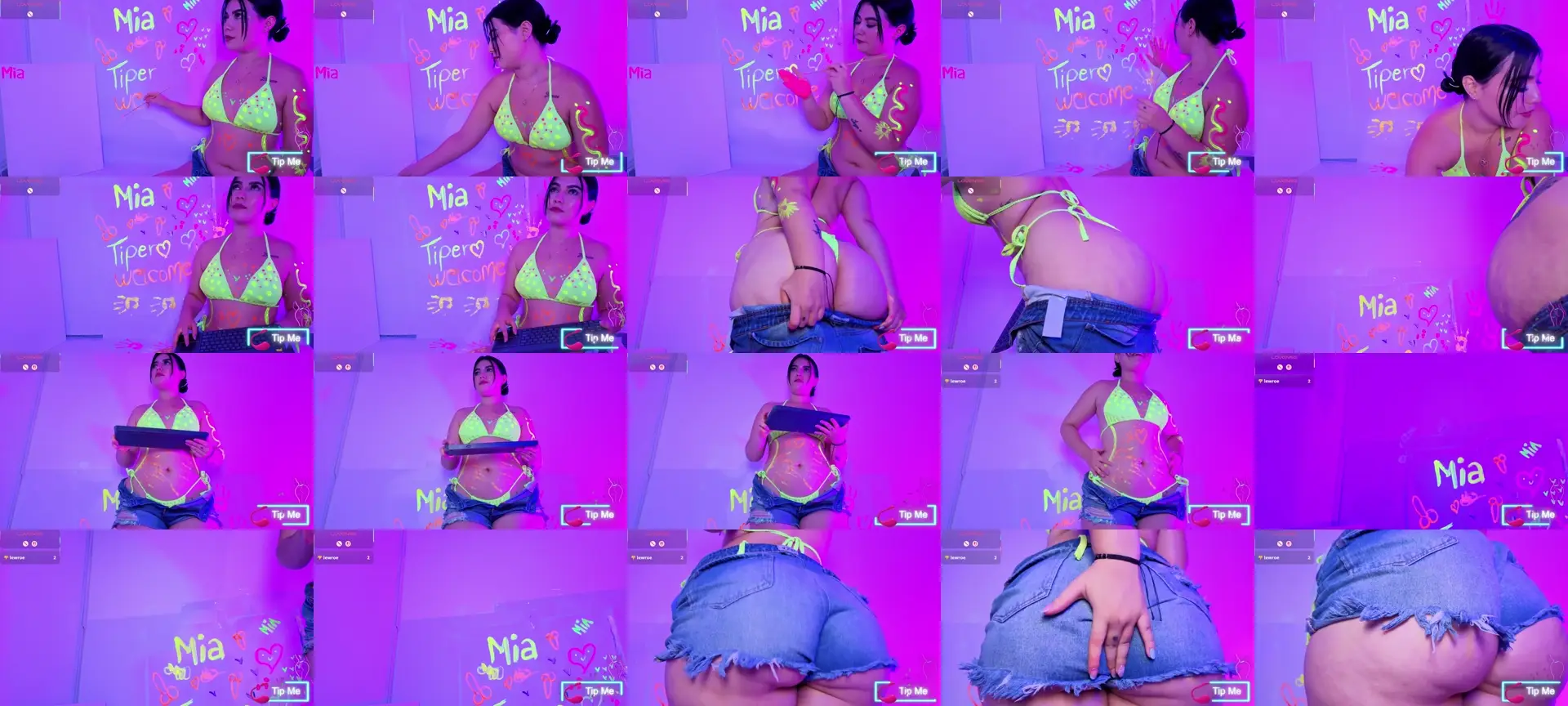 MiaaFarrel photo contact sheet