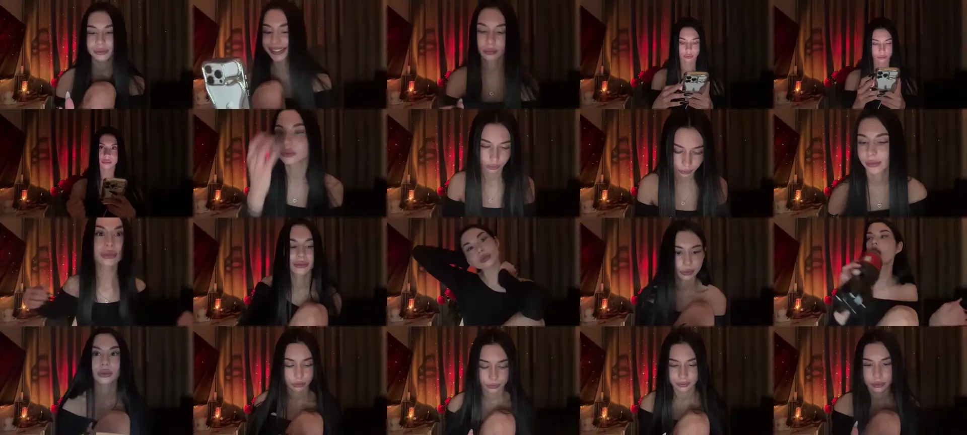 MoonevaEl photo contact sheet