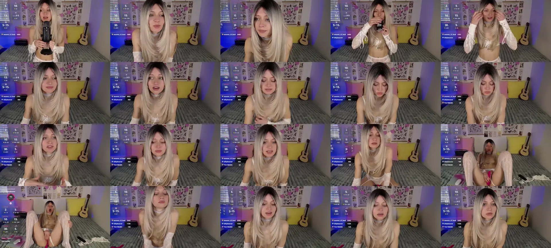 MoonLush photo contact sheet