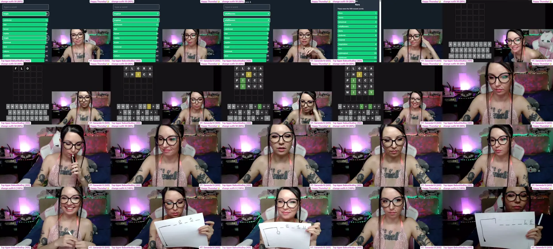 My_Free_Cat photo contact sheet