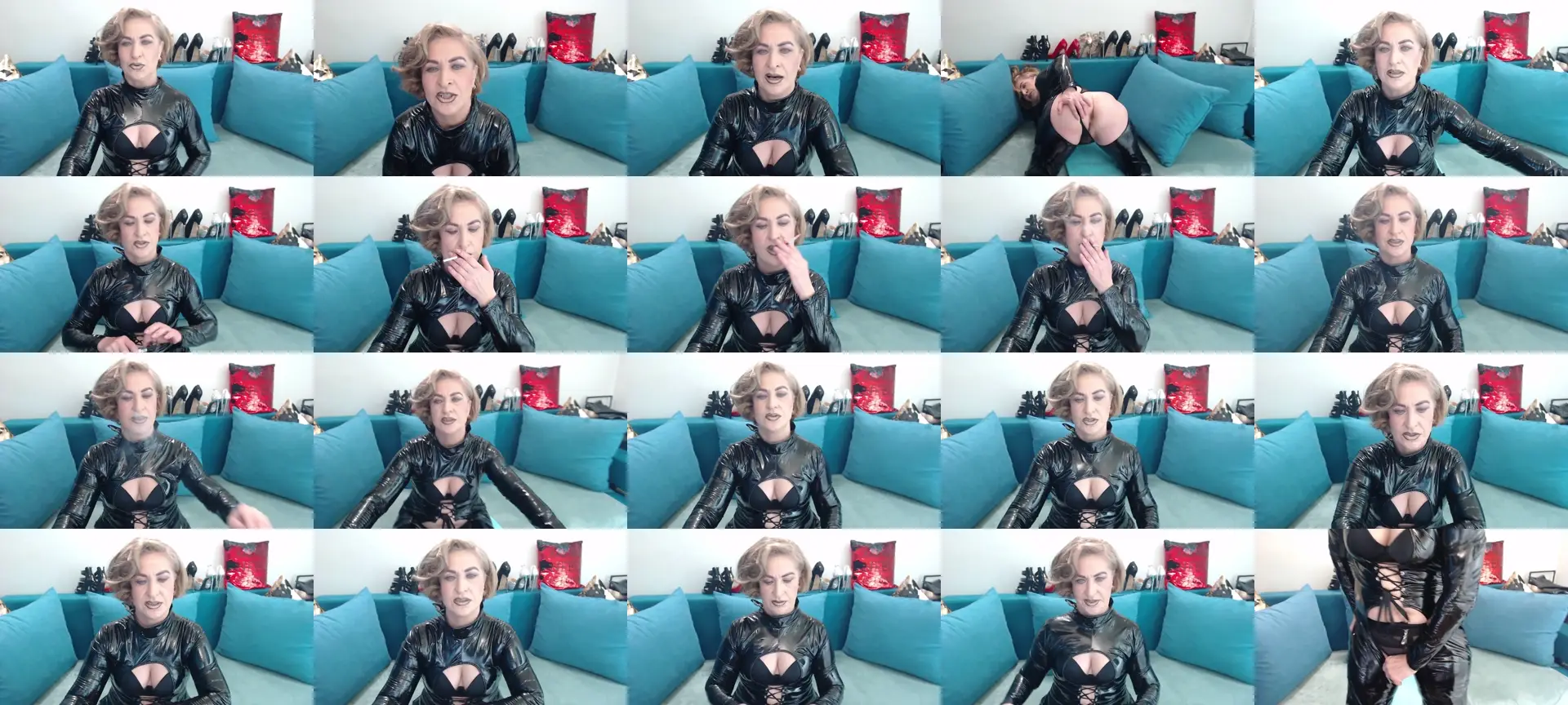 NadiaFemDom photo contact sheet