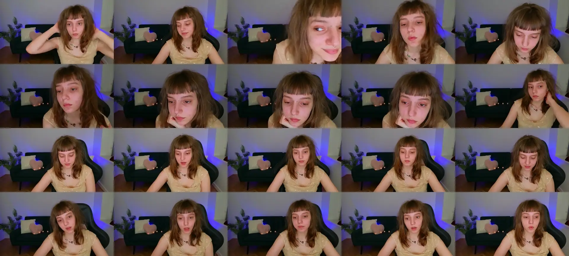 Protea photo contact sheet