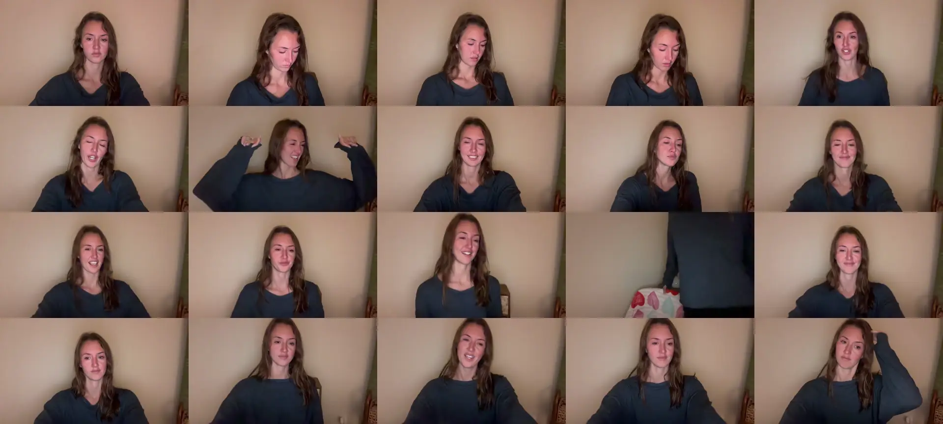 SarahBttrfly photo contact sheet