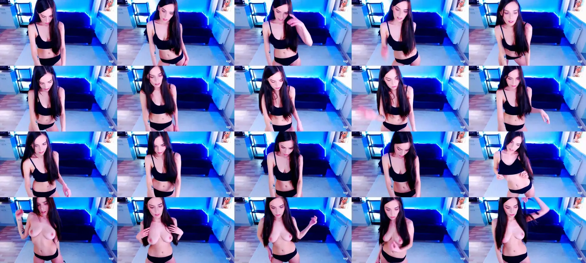 Selena_La photo contact sheet