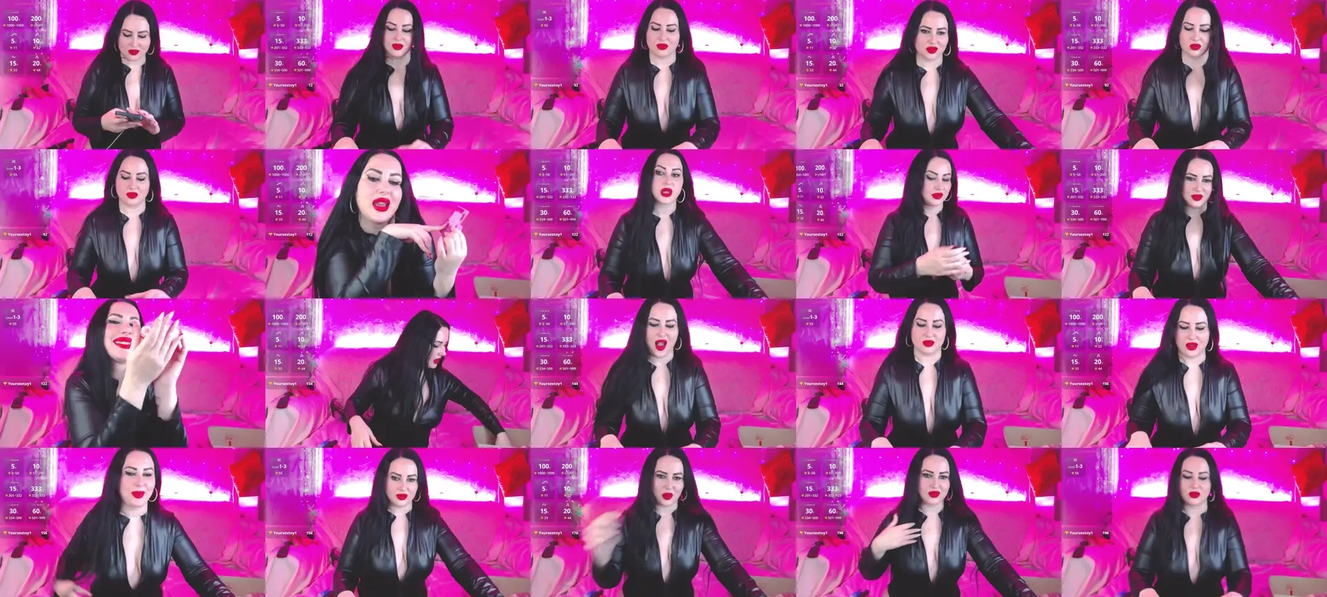 Shennell photo contact sheet