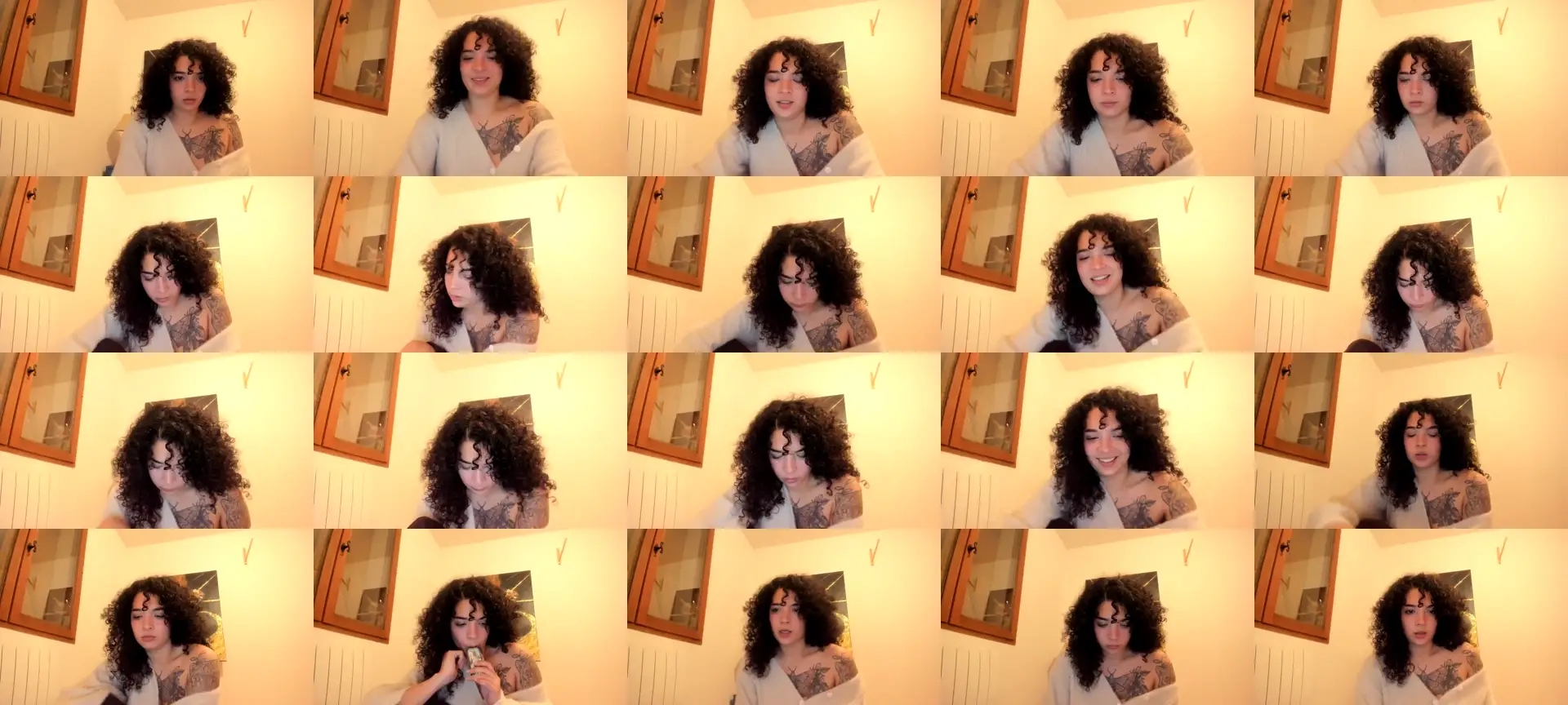 SpectraBunny photo contact sheet