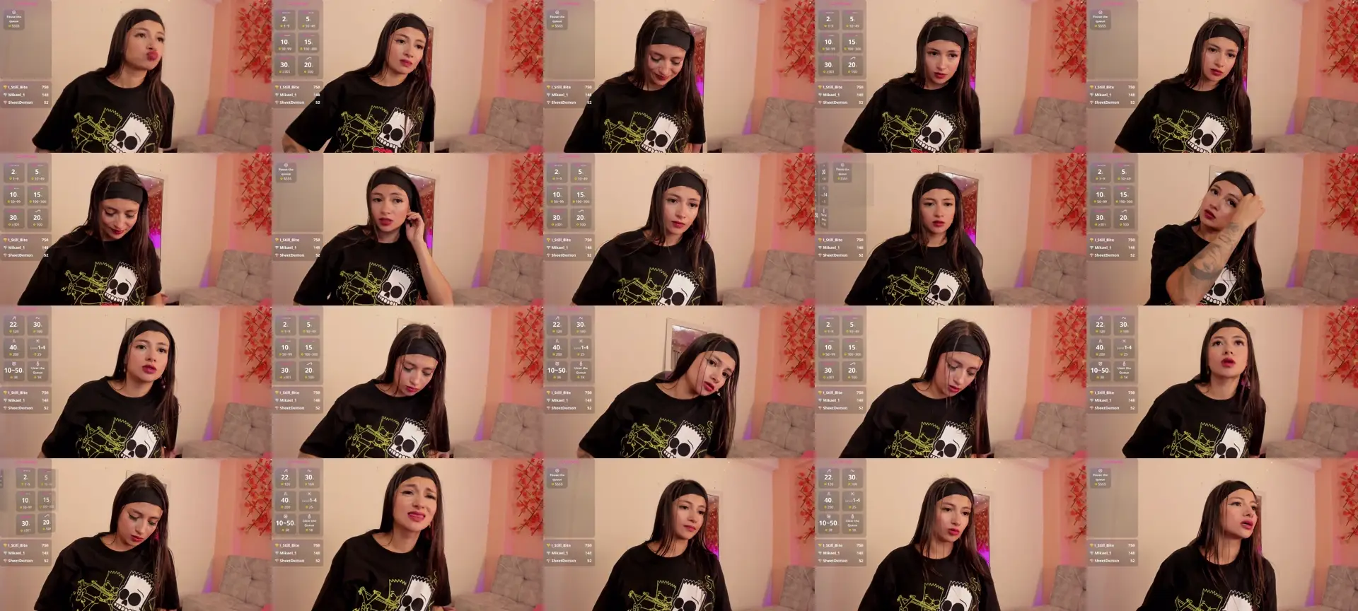 Sweet_candies photo contact sheet