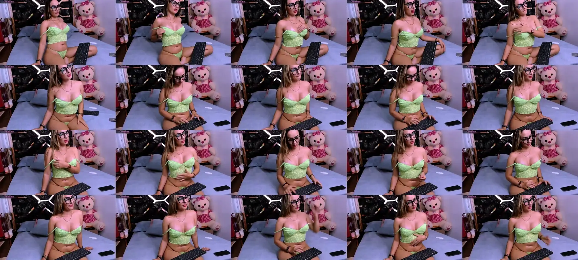 Tania_white1 photo contact sheet