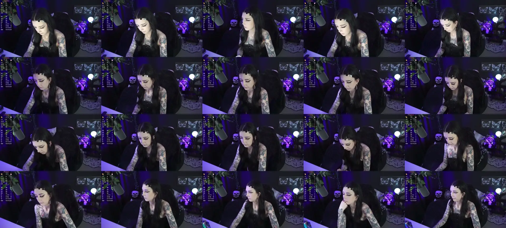 TatsnCats photo contact sheet