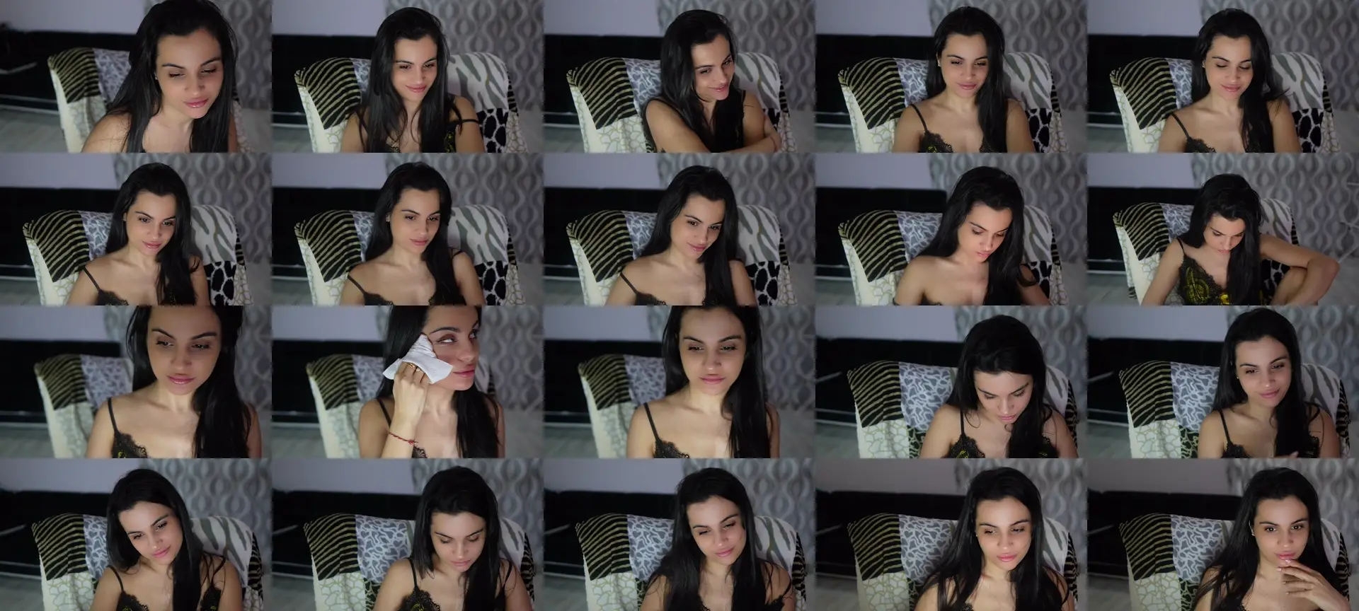 TinyAndrea photo contact sheet