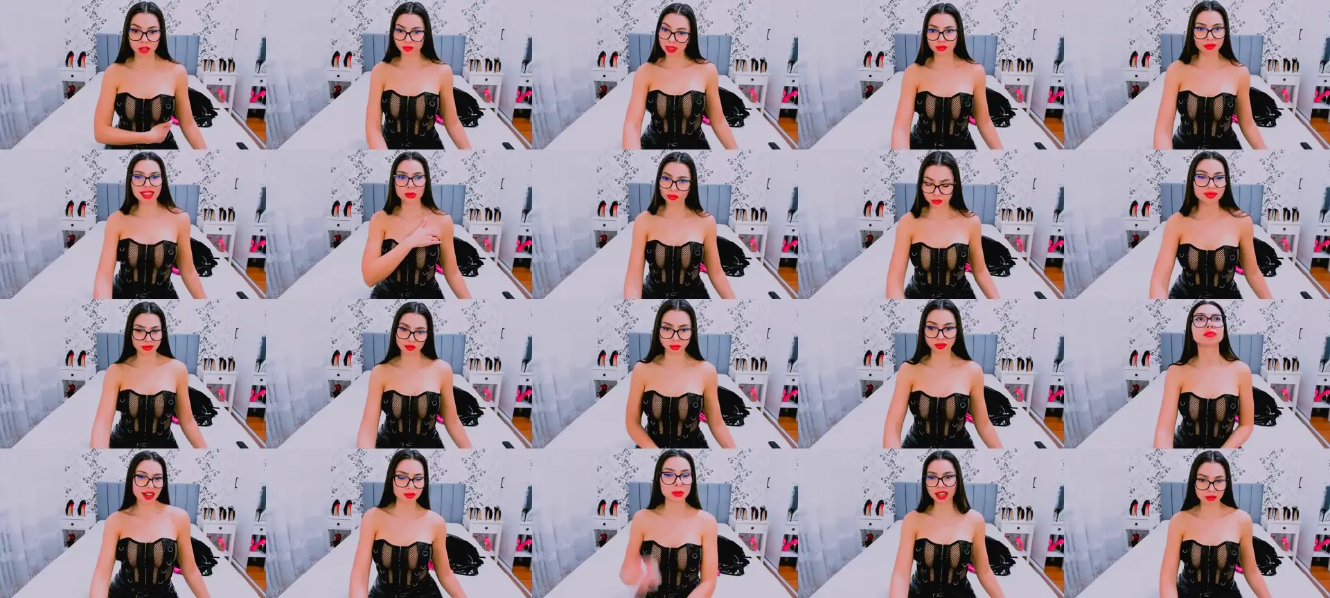 Adore photo contact sheet