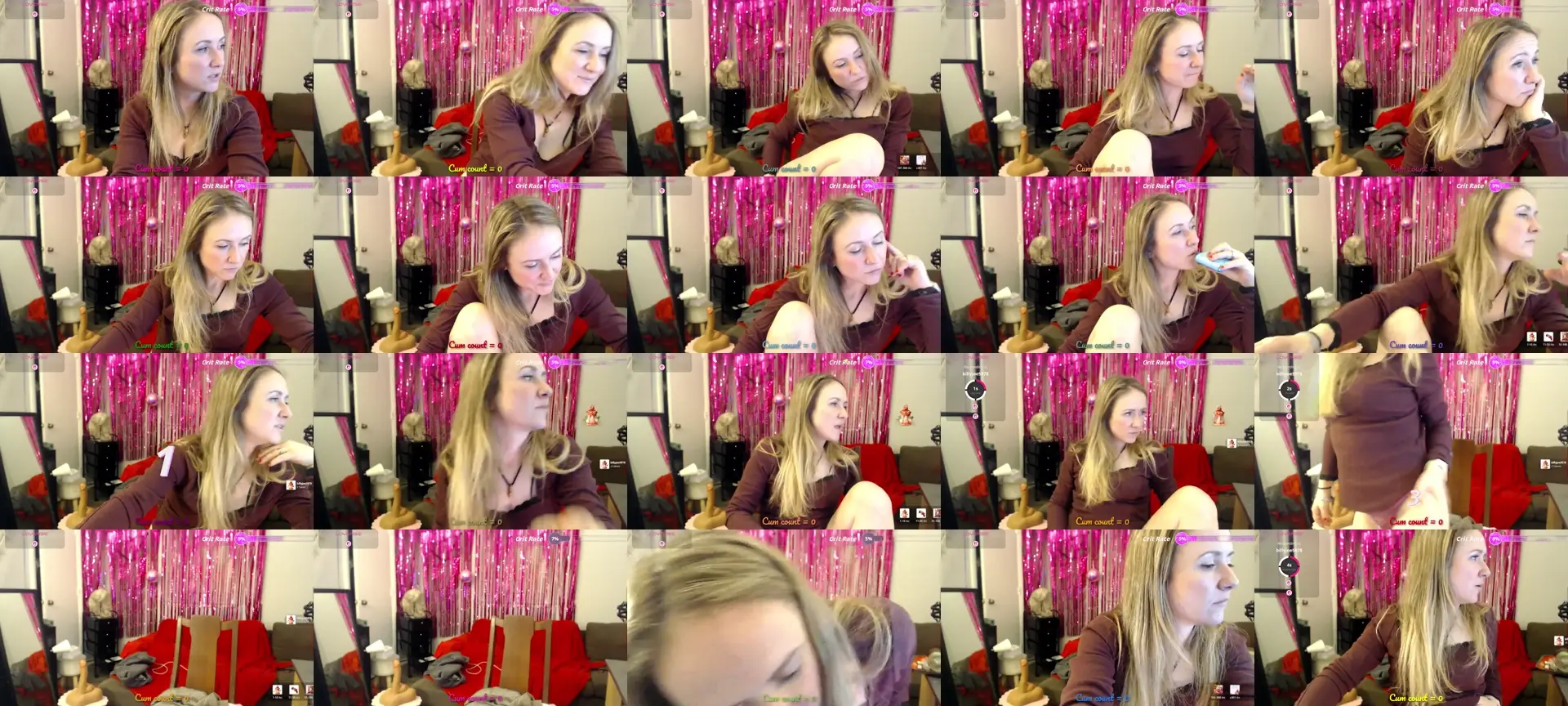 Alluringpixie photo contact sheet