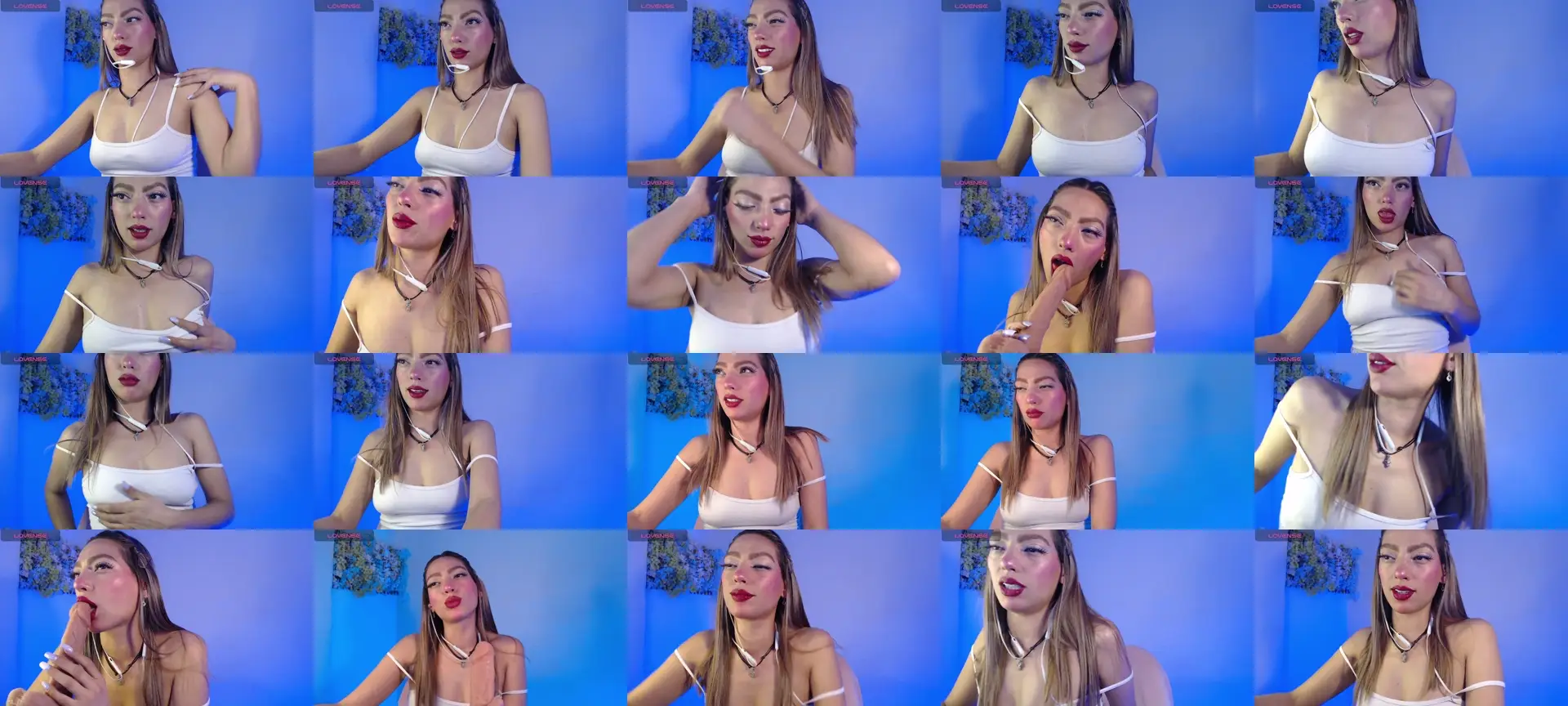 AndreaCaramel photo contact sheet