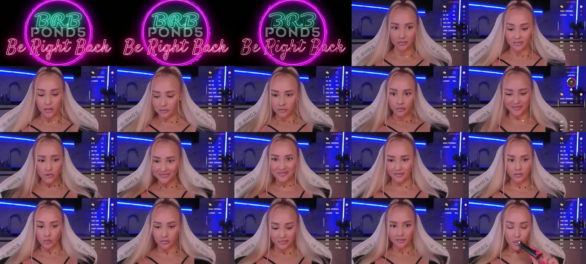 AnnaFoxy__ photo contact sheet