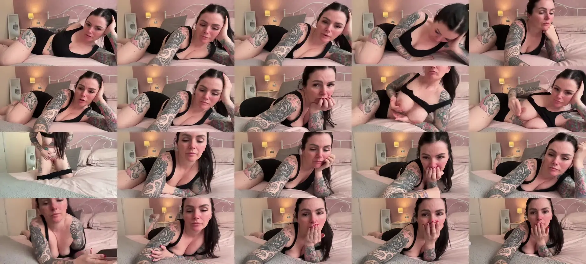 ArabellaJade photo contact sheet