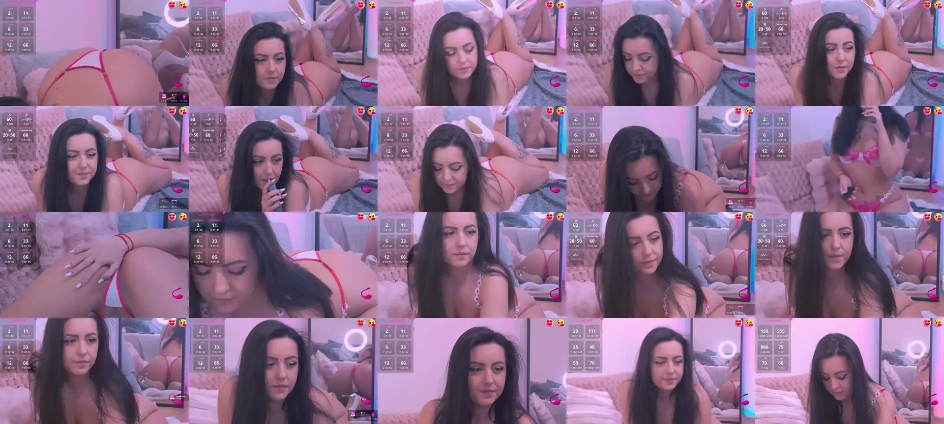 ArielBl0ssom photo contact sheet