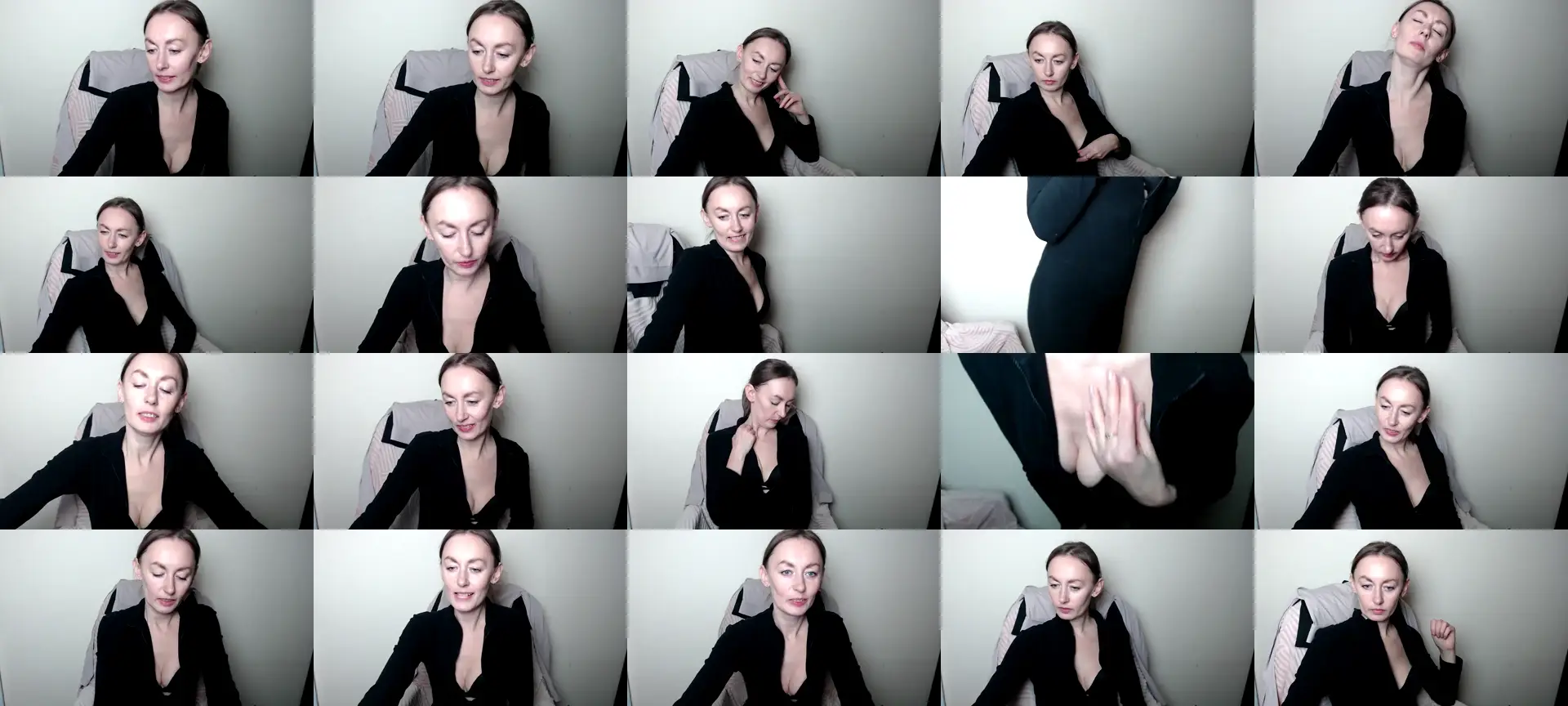 AriellaKi photo contact sheet