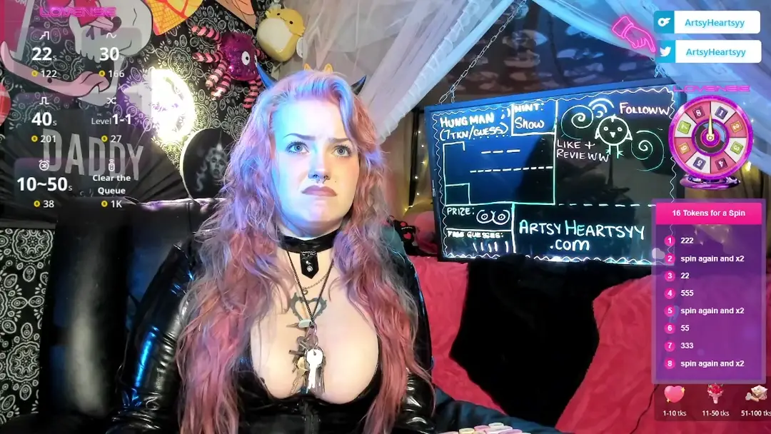 ArtsyHeartsyy show preview