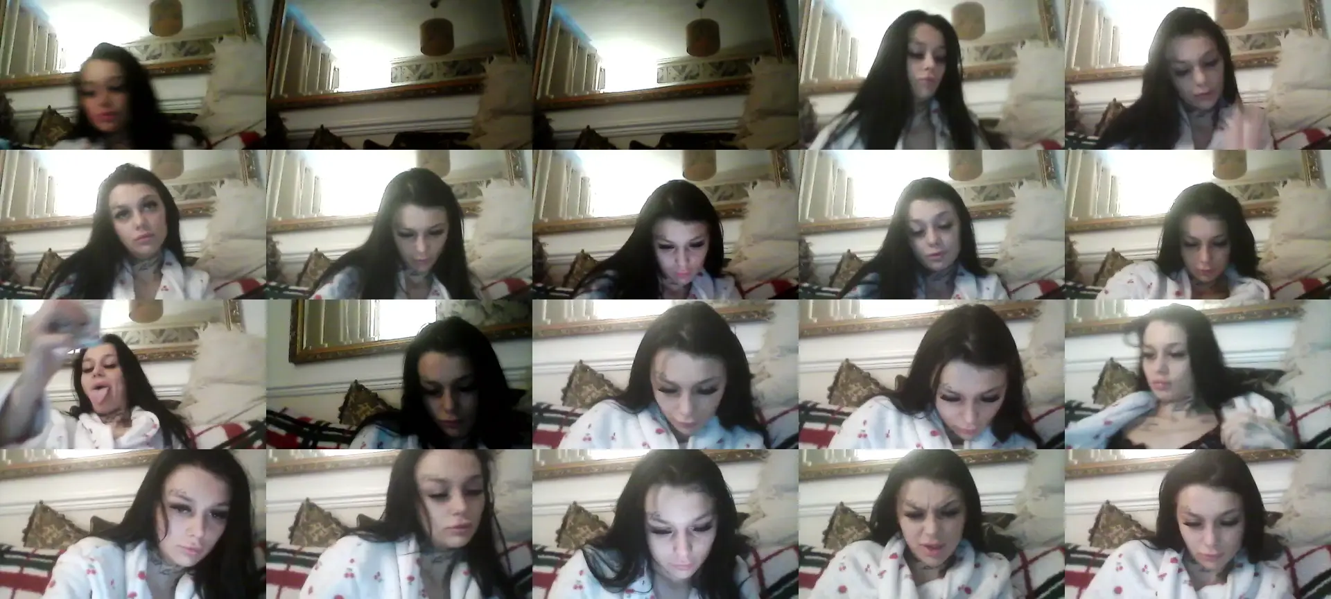 Baddlilbblxo photo contact sheet