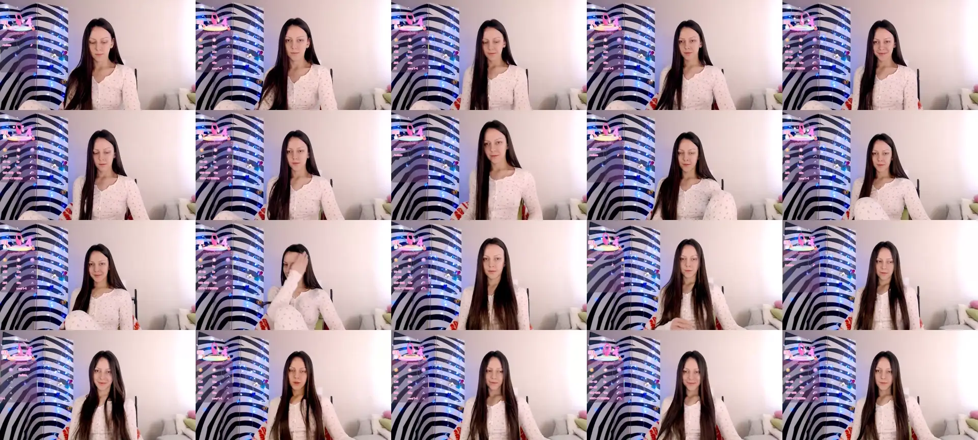 BareflySi photo contact sheet