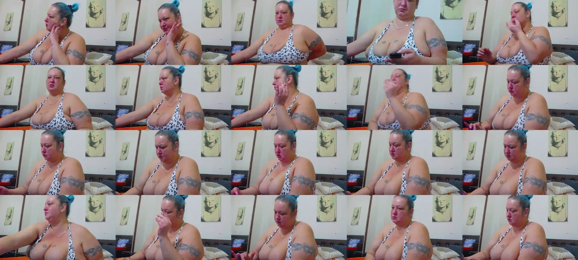 BBWBlackDevon photo contact sheet