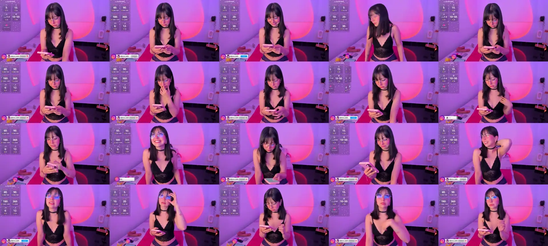 Becca_be photo contact sheet