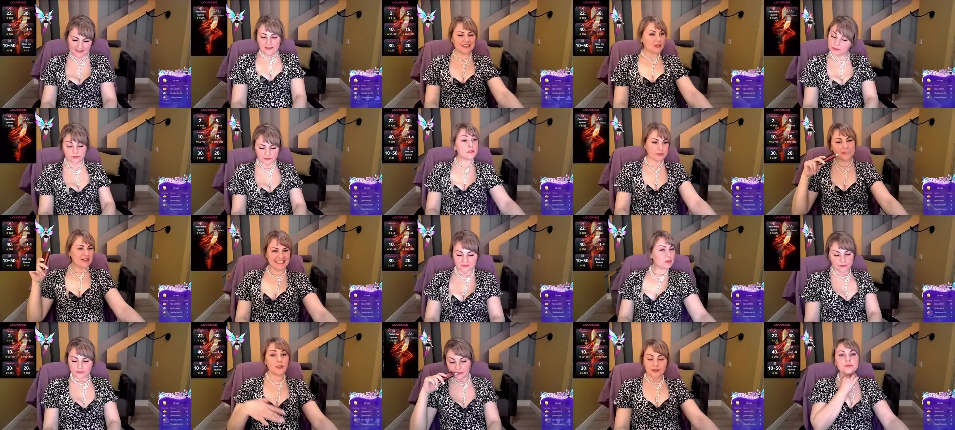 CandyLong photo contact sheet