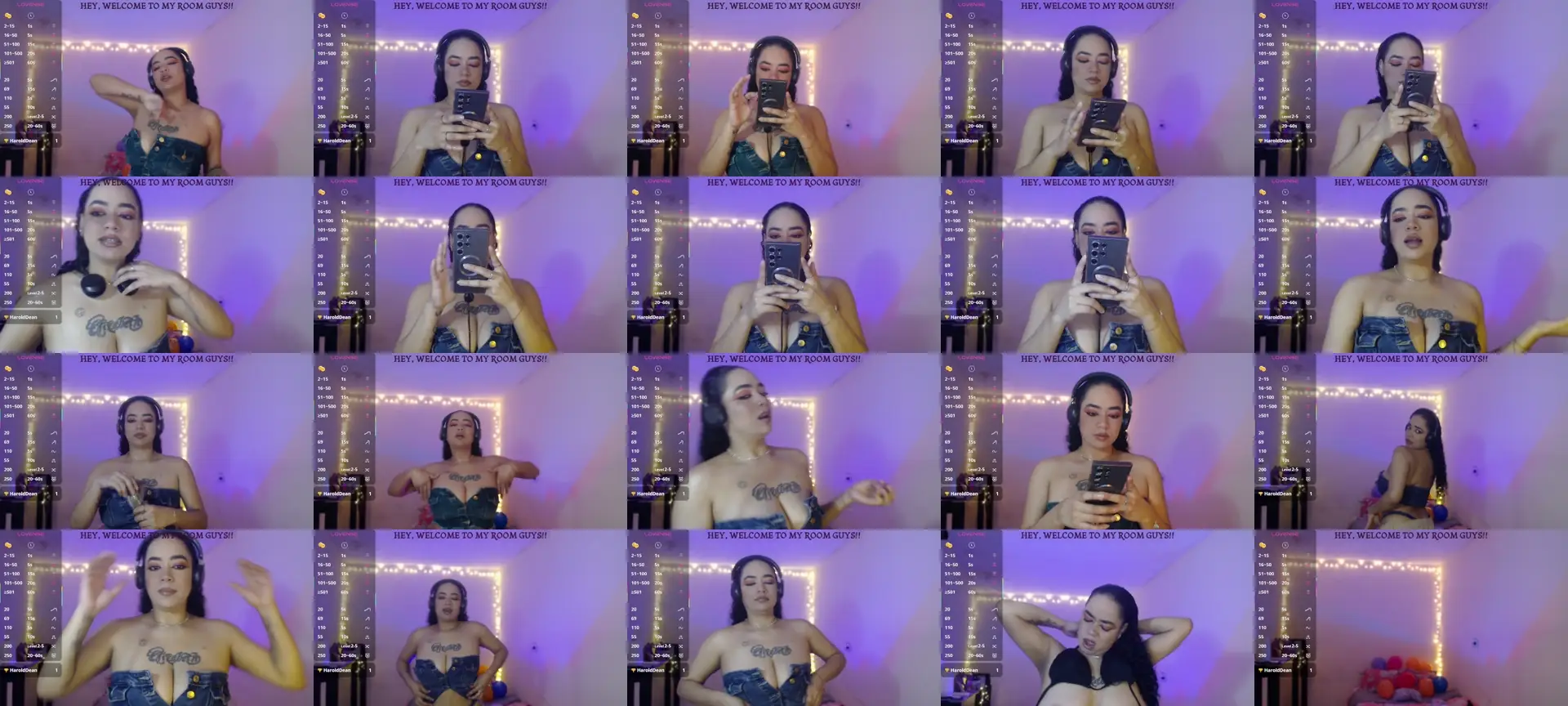 Curly_megan photo contact sheet