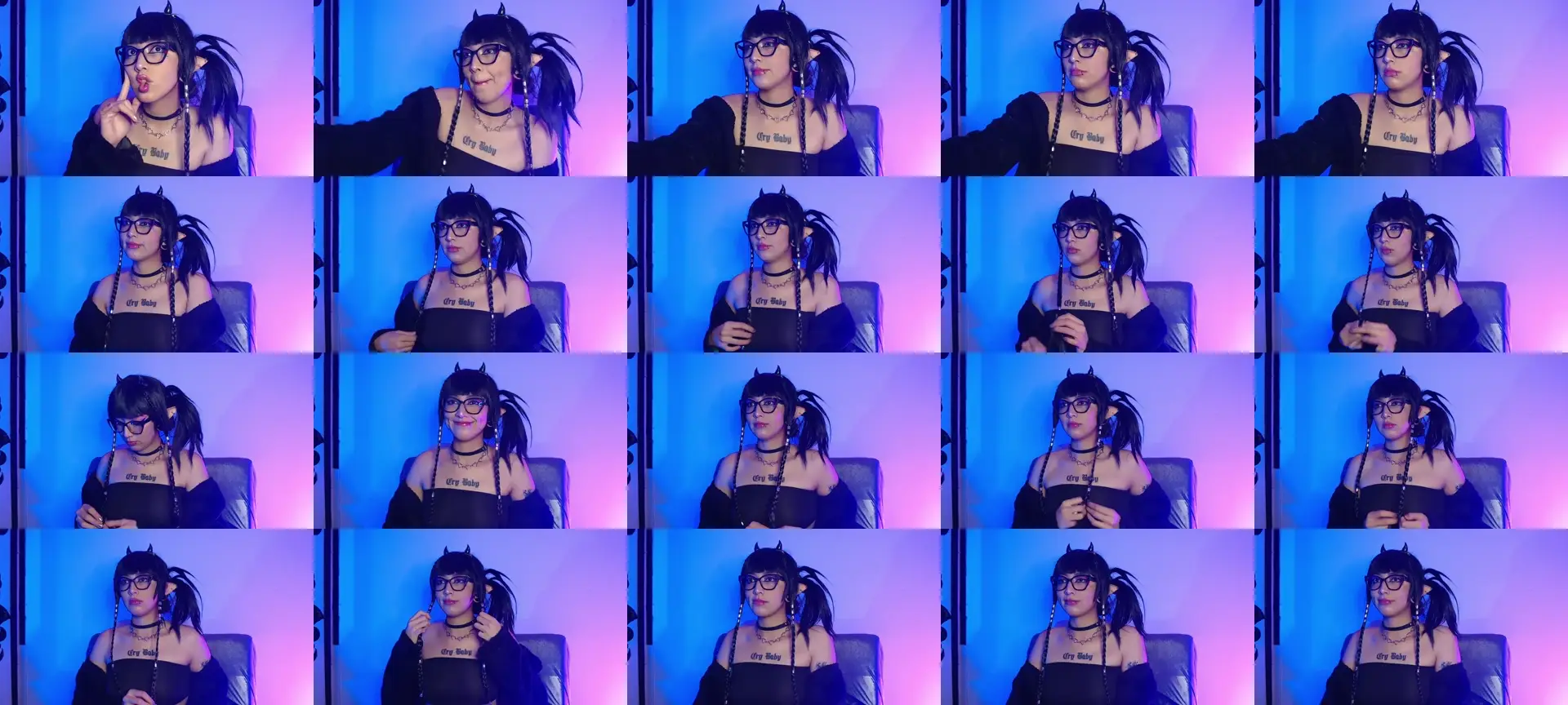 Cyberxphantom photo contact sheet