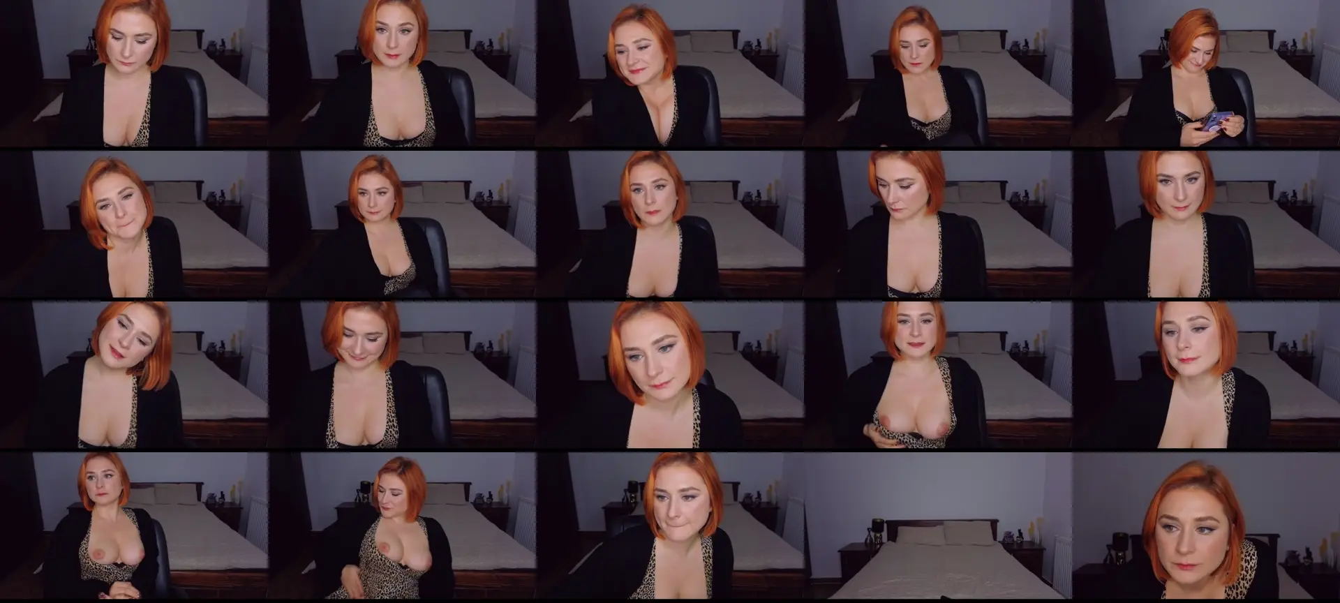 Domme_Ruby photo contact sheet