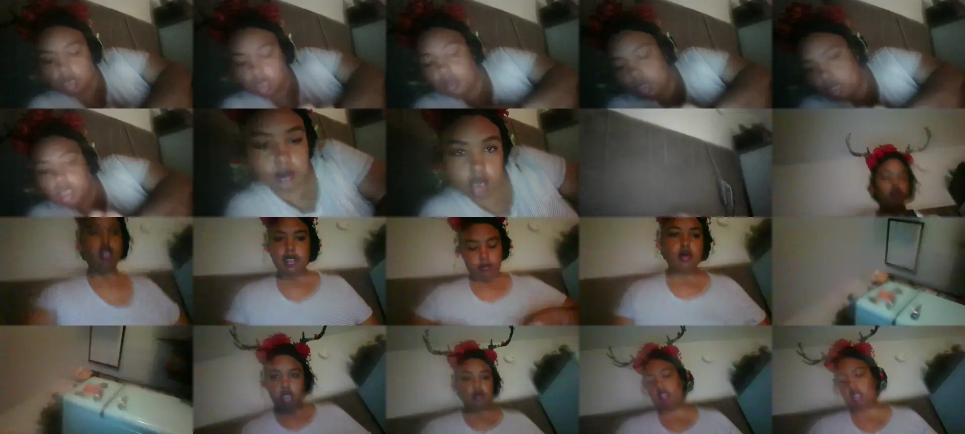 FionaFirexoxo photo contact sheet