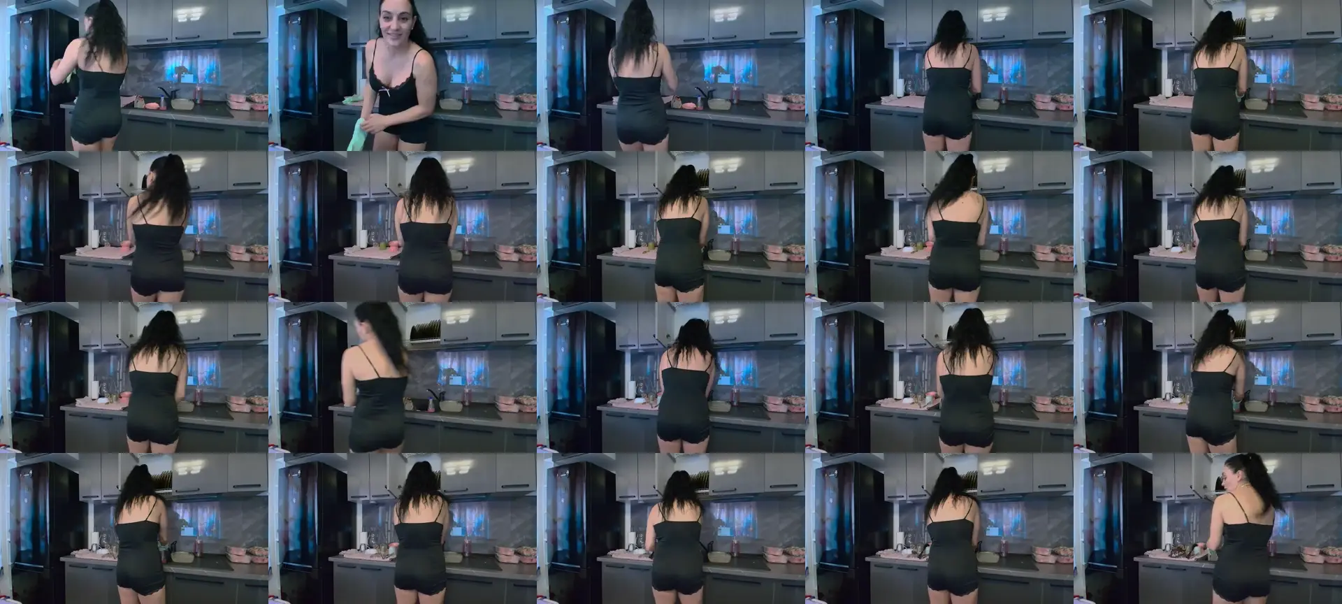 FoxxyFaye photo contact sheet