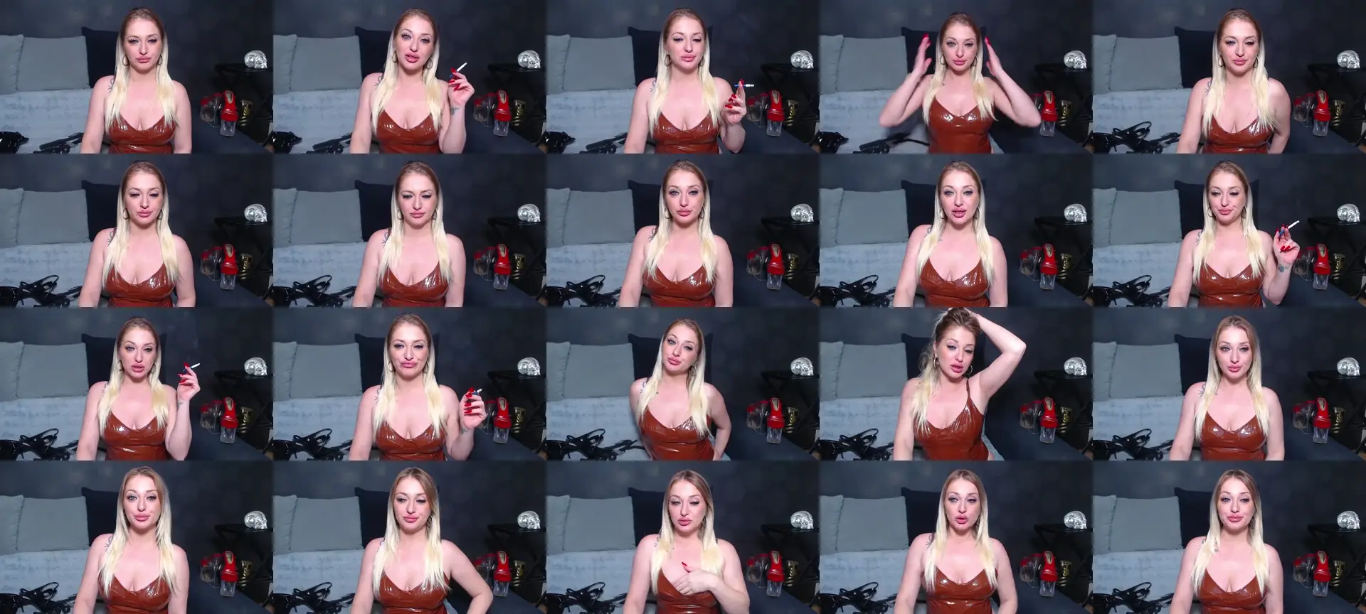 GodessJulia66 photo contact sheet