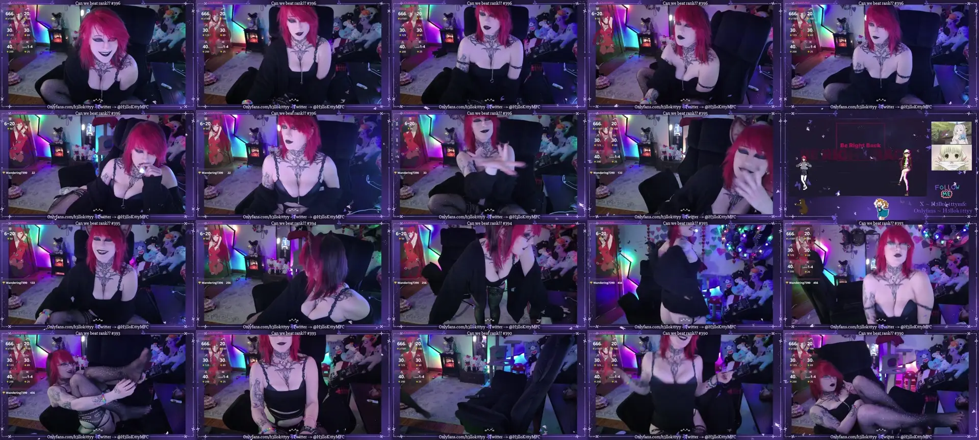H3llok1tty photo contact sheet