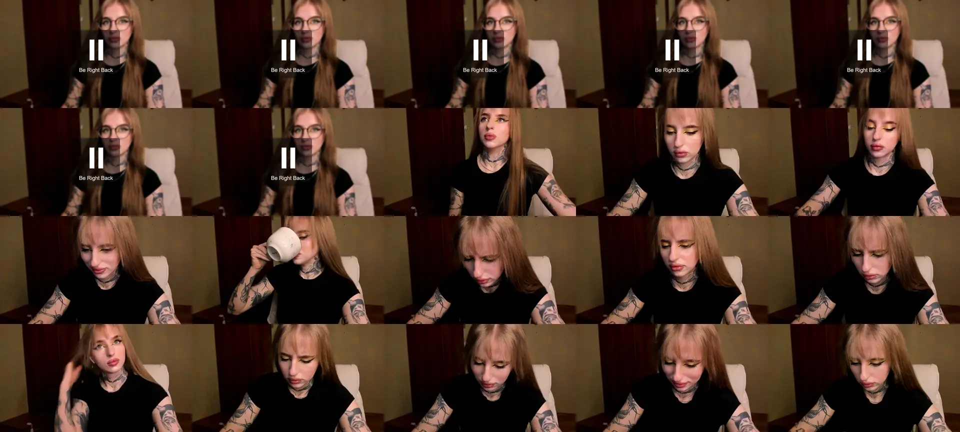 Harley_kim photo contact sheet