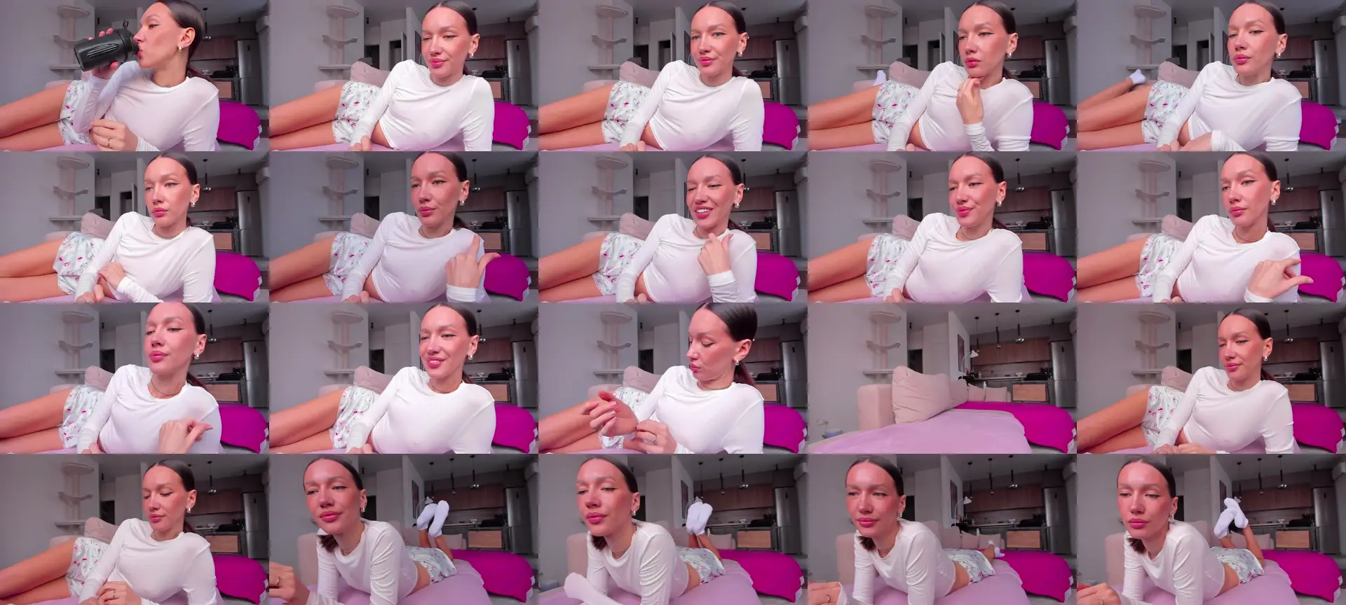 HotDoll19 photo contact sheet