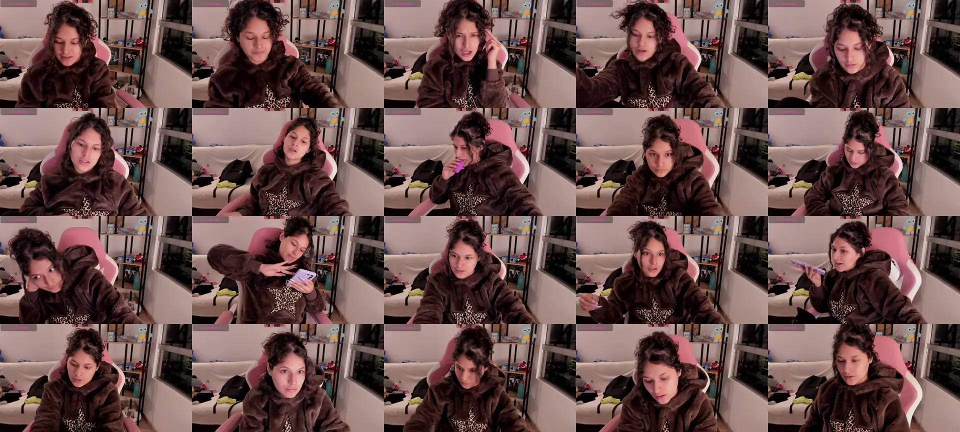 Iamnikki photo contact sheet