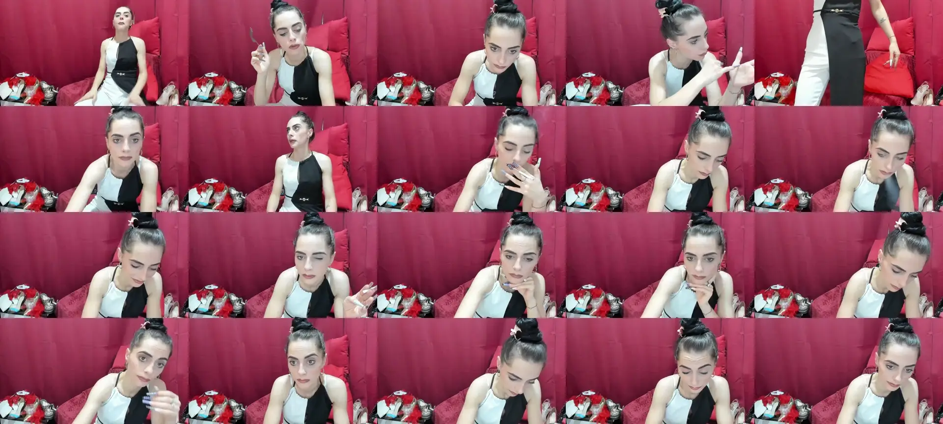 Jessycute1 photo contact sheet