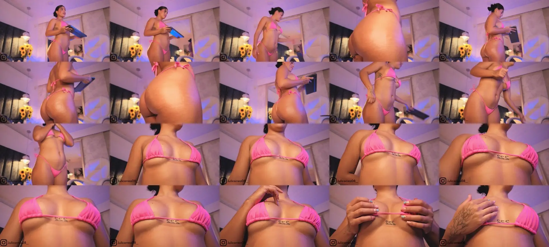 Julicorrea photo contact sheet