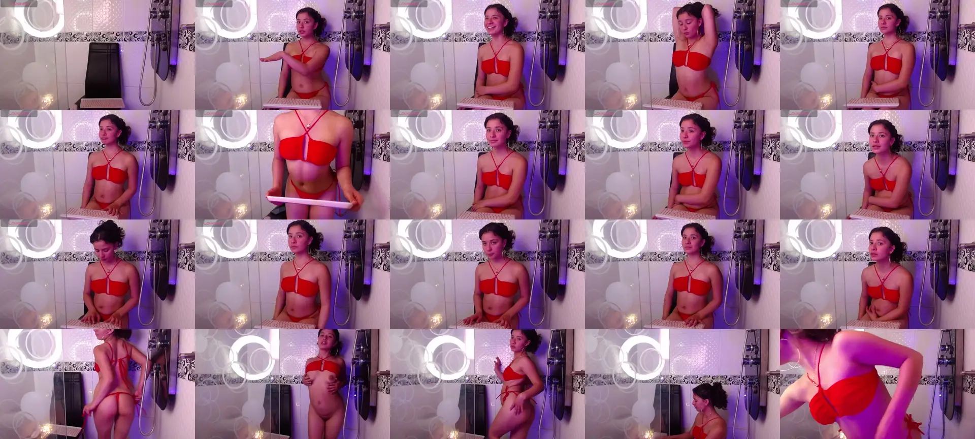 JulzStars photo contact sheet