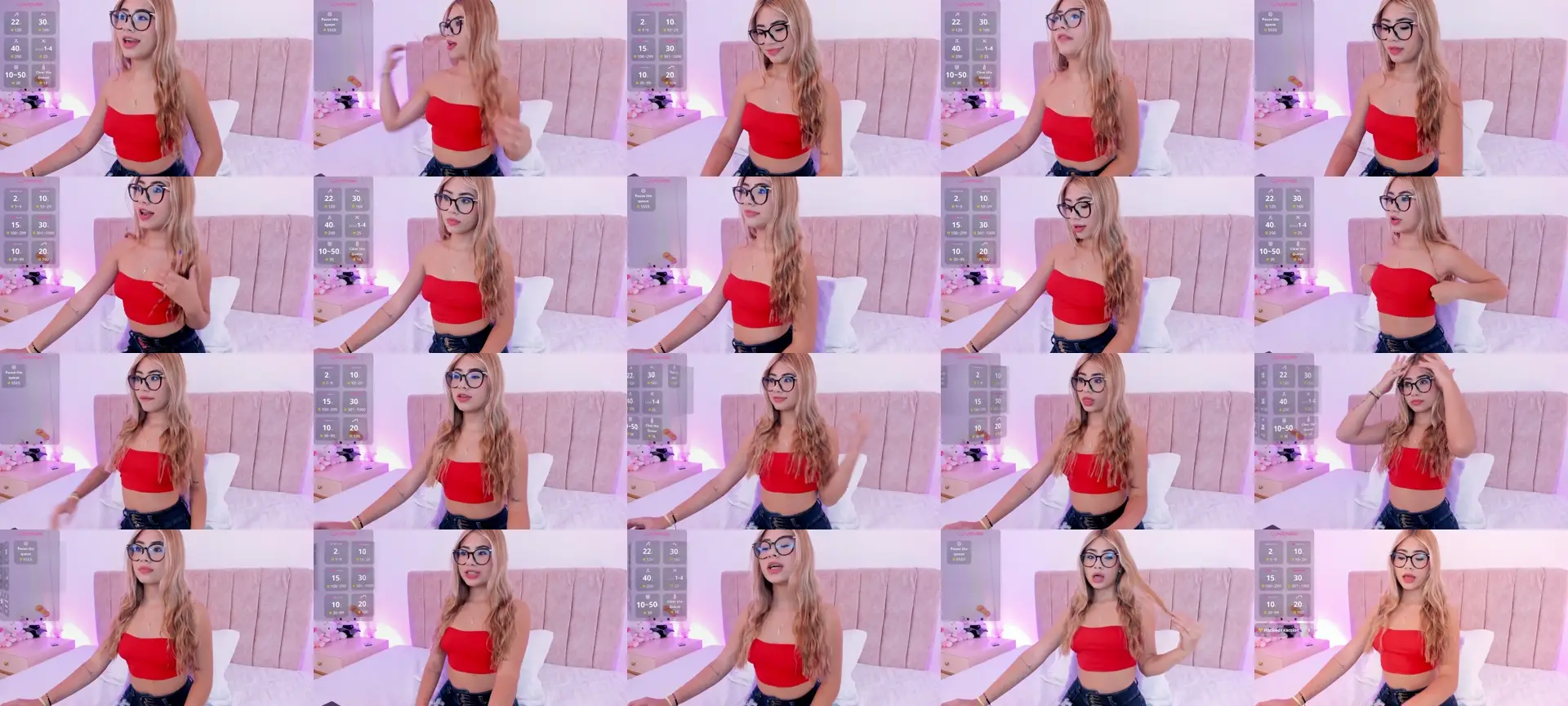 KathBlond photo contact sheet