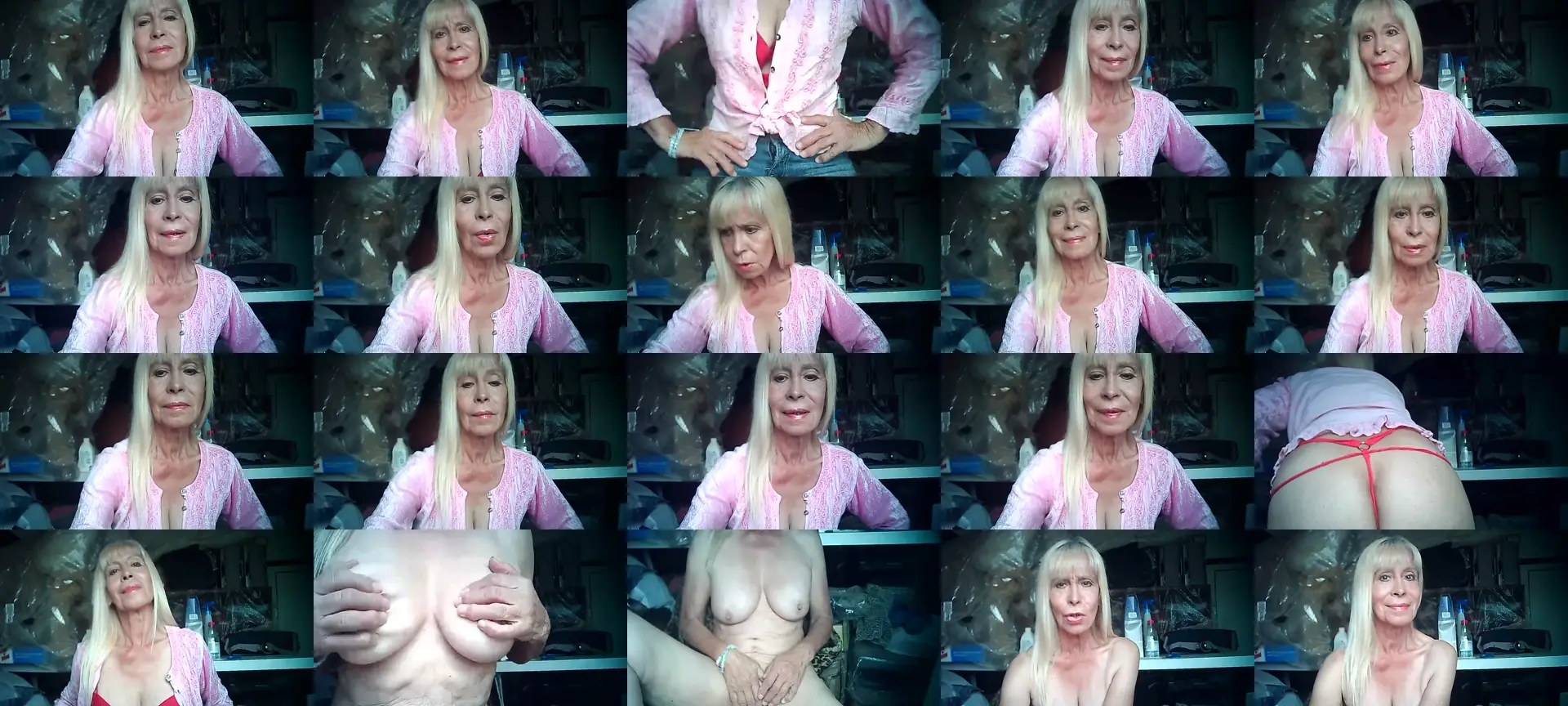 Latinablond7 photo contact sheet