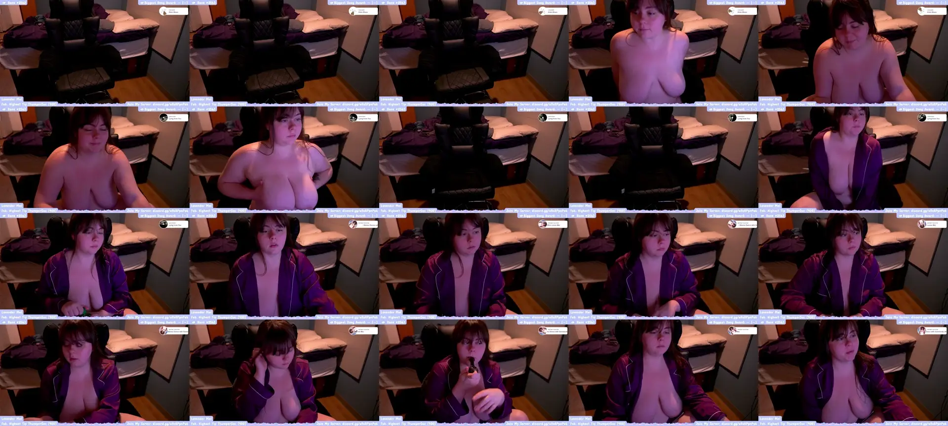 LavenderMei photo contact sheet