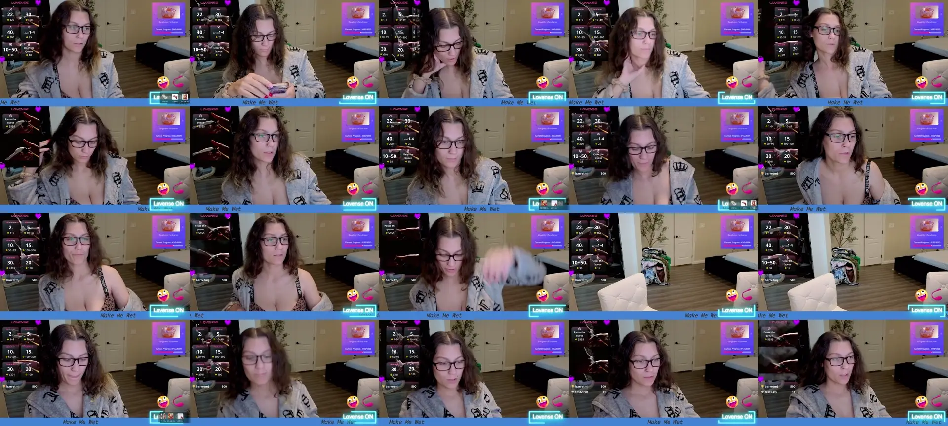 LexiiJae photo contact sheet