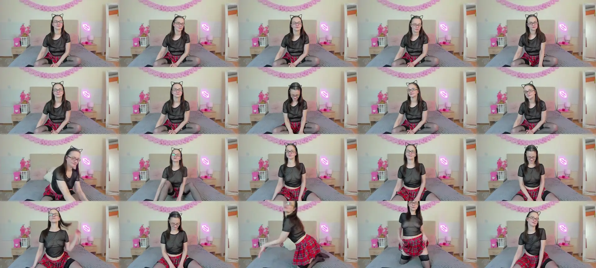 LexyFun photo contact sheet