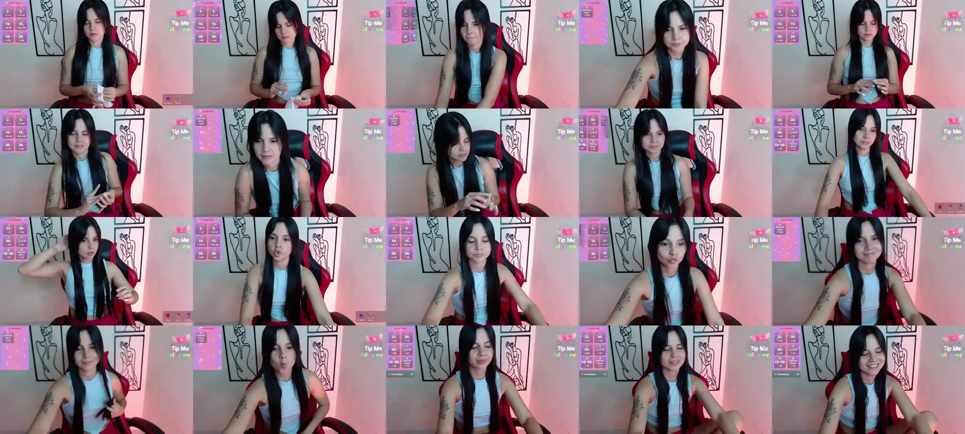 Lili_420_ photo contact sheet