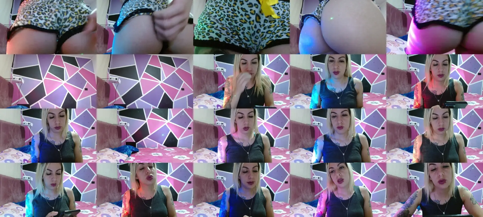 Lissjensen photo contact sheet