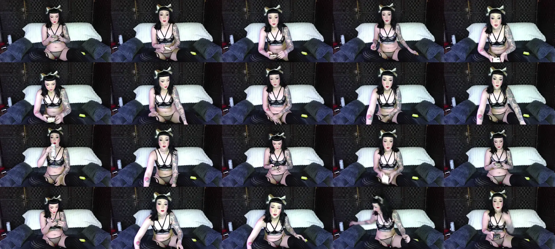 LotusRose photo contact sheet